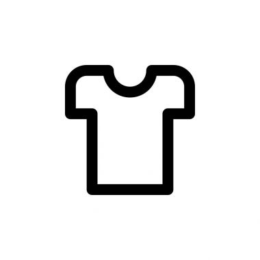 T-shirt web simgesi