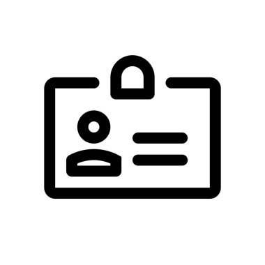 kimlik kartı simgesi