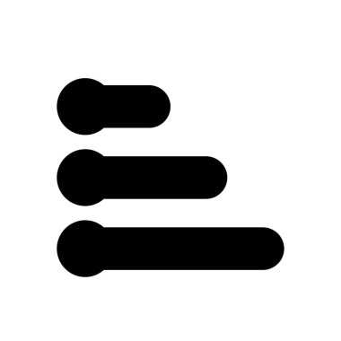 iş grafik simgesini bar