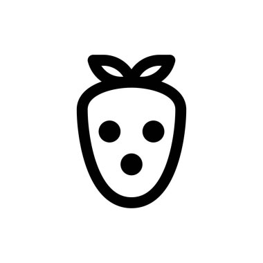 Çilek basit simgesi
