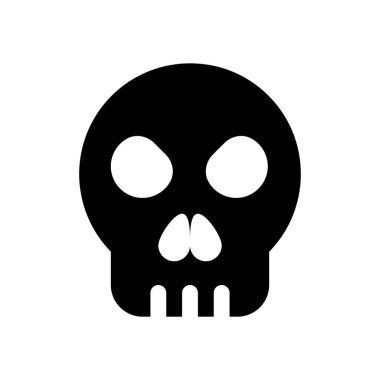 Kafatası basit simgesi