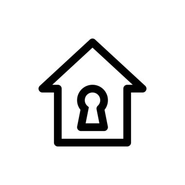 ev simgesini kilidini