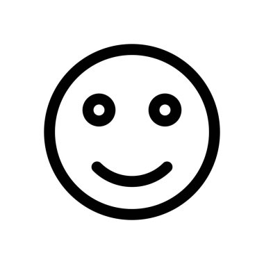 sevimli gülümseyen yüzü