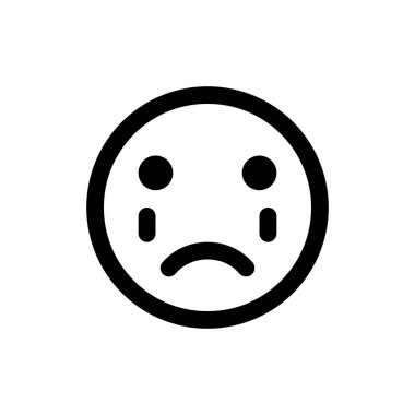 Ağlayan surat simgesi