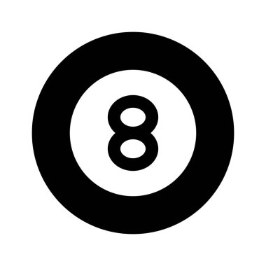 Bilardo topu simgesini