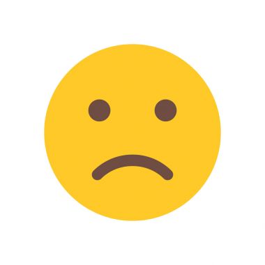 üzgün smiley simgesi