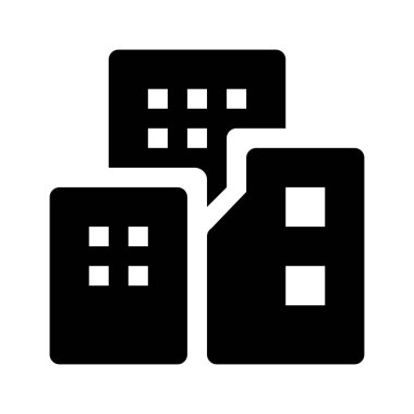 Ofis binaları simgesi