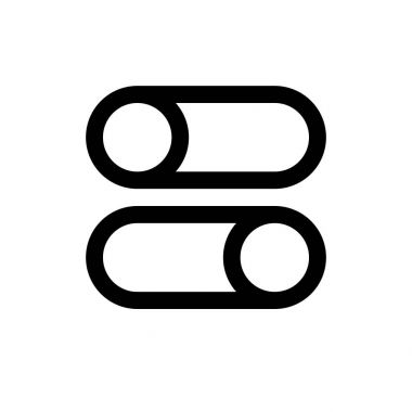 kapalı ve üzerinde Simge Değiştir