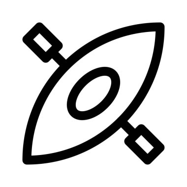 Kürekler simgesiyle kayık