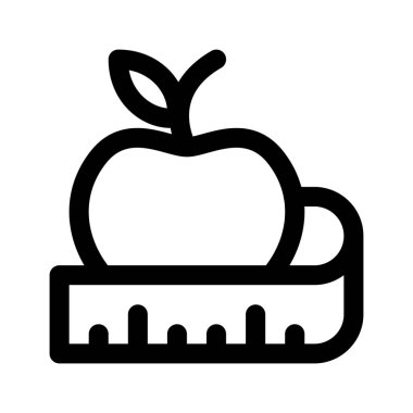 diyet planı simgesi