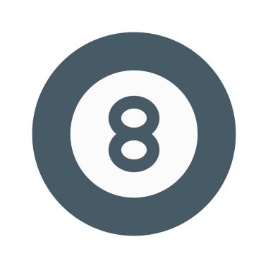 Bilardo topu simgesini