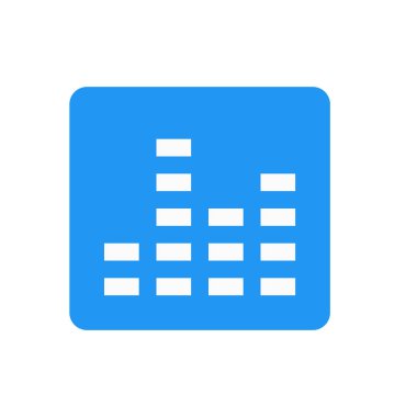 müzik ekolayzer simgesi