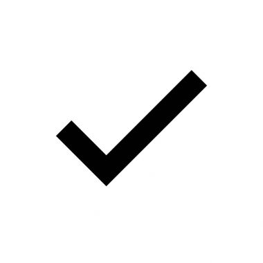 Onay işareti web simgesi