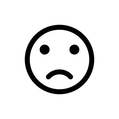 üzgün smiley simgesi