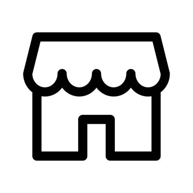 Dükkanı basit simgesi