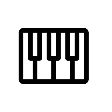 piyano tuşları simgesi