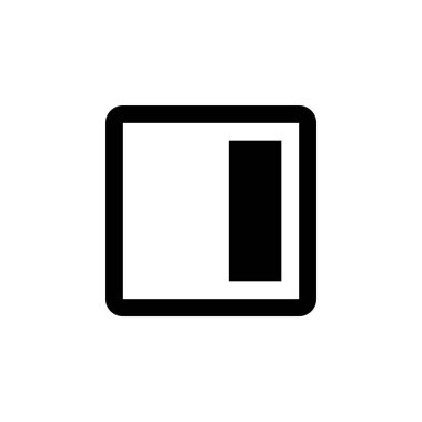 sağ kenar çubuğu simgesini