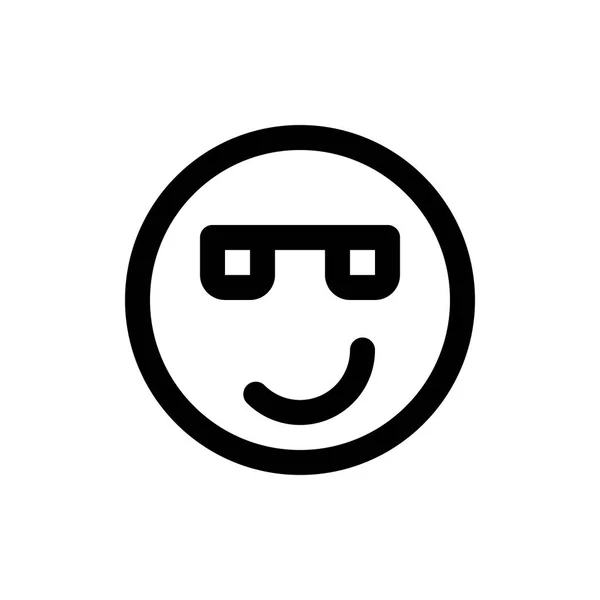 Ícone web emoticon — Vetor de Stock