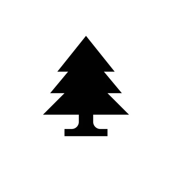 Хвойні дерева значок — стоковий вектор
