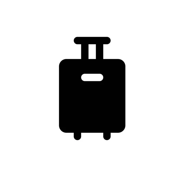 Ícone web de bagagem — Vetor de Stock