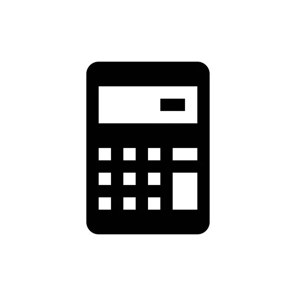 Calculadora icono web — Vector de stock