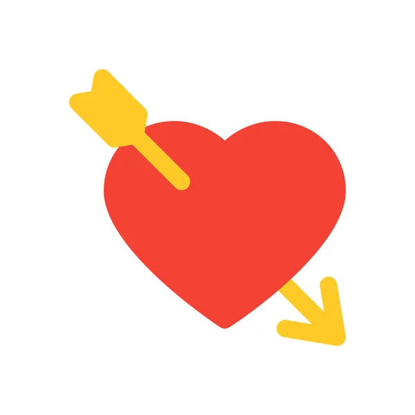 Icône Valentine Heart — Image vectorielle