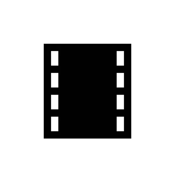 Ikon på filmremsor — Stock vektor