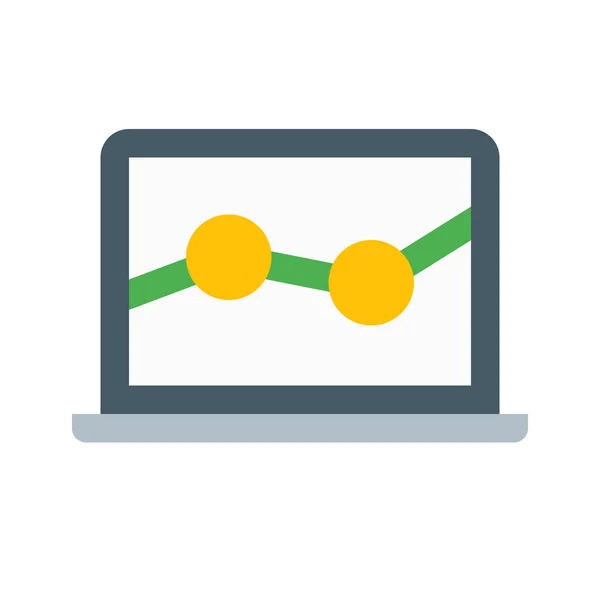 Obchodní analytické ikona — Stockový vektor