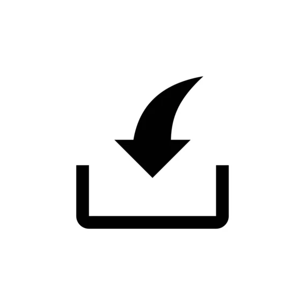 Daten-Import-Symbol — Stockvektor