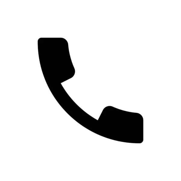 Telefonhívás kezdeményezése ikonra — Stock Vector