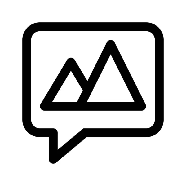 Pictogram voor web chat — Stockvector