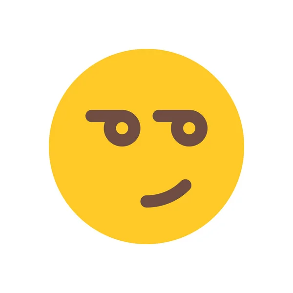 Hűvös emoji ikon — Stock Vector