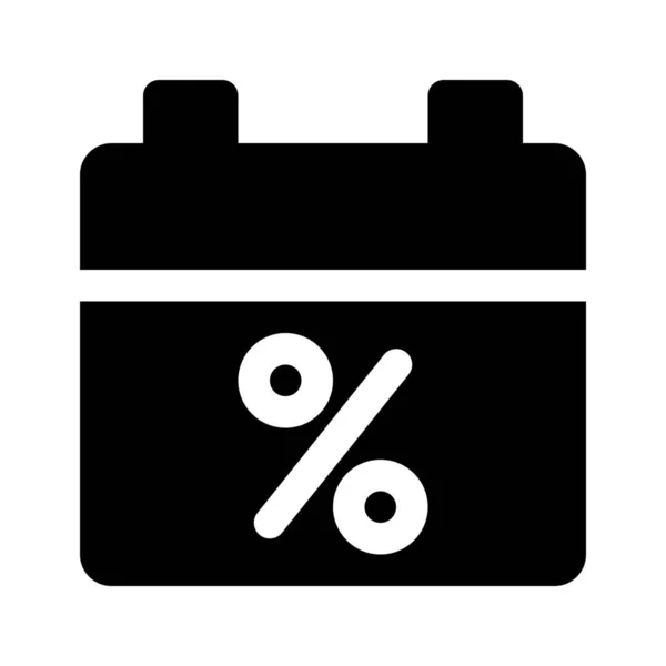 Ícone web de desconto —  Vetores de Stock