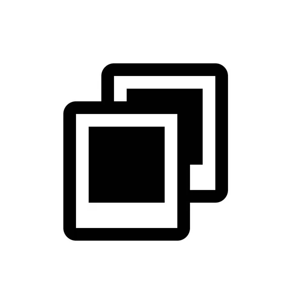 Polaroid photo icon — Stock Vector