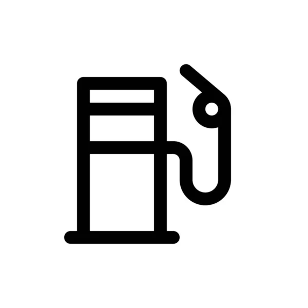 Gas station pictogram — Stockvector