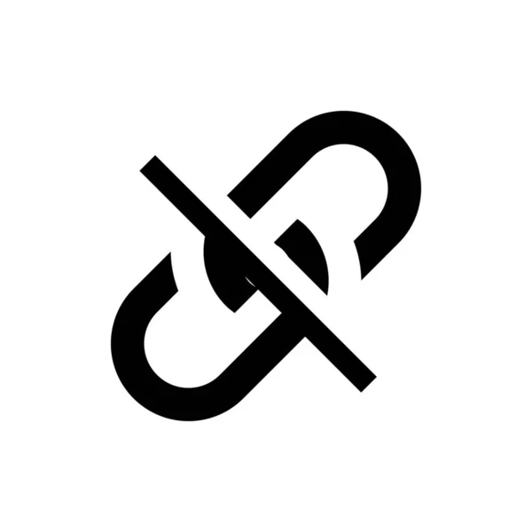 Hyperlink web pictogram — Stockvector