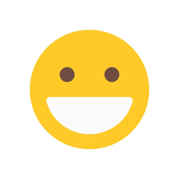 Grinsendes Emoji-Symbol — Stockvektor