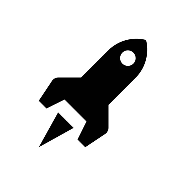 Rocket web icon — Stock Vector