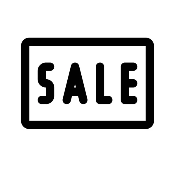 Sale flat icon — Stock Vector