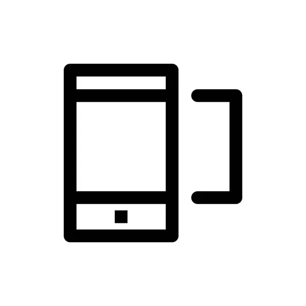 Icône de rotation de téléphone — Image vectorielle