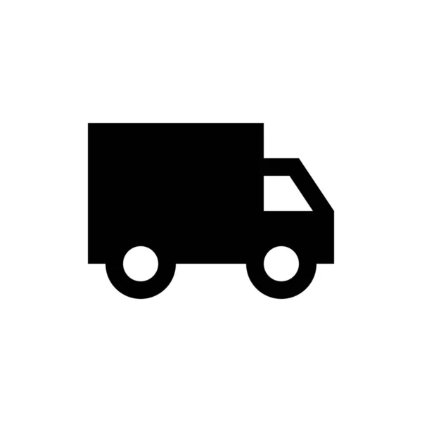 Icona web camion — Vettoriale Stock