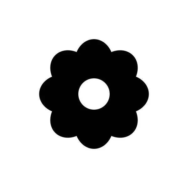 Εικονίδιο web λουλούδι — Διανυσματικό Αρχείο