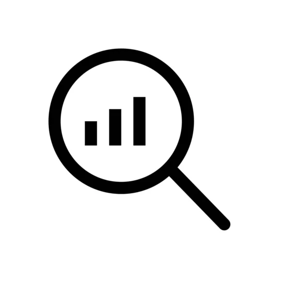 Barra de negocio icono gráfico — Vector de stock