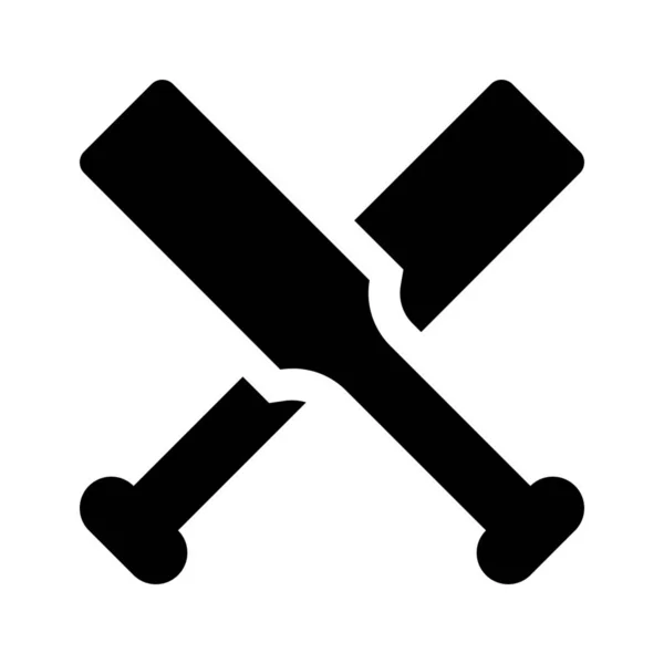 Logo webu kriket — Stockový vektor