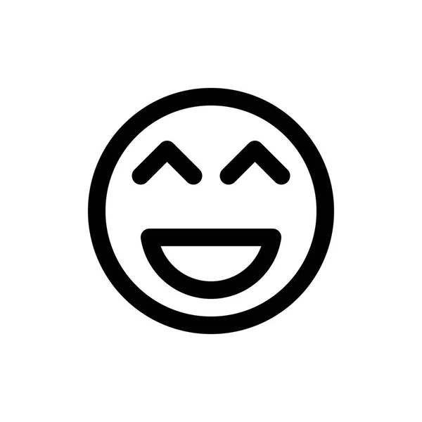 Emoticon web pictogram — Stockvector