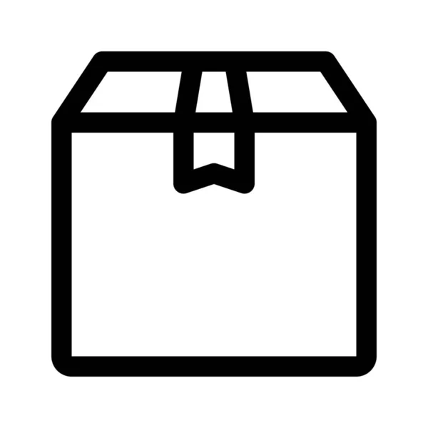 Lieferbox-Symbol — Stockvektor