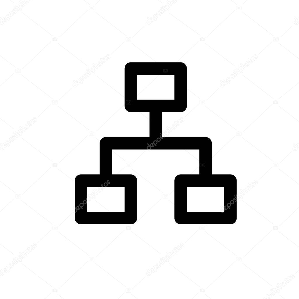 hierarchical structure icon