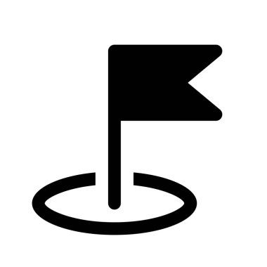 Bayrak harita işareti 