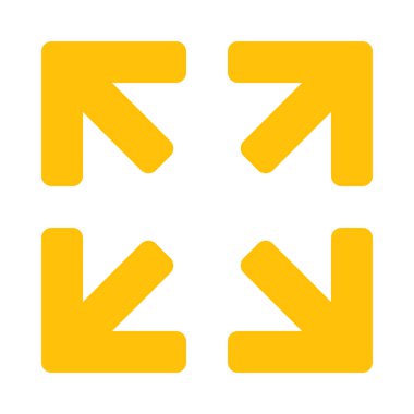 tam ekran ok simgesini