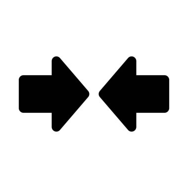 Birbirlerine dönük ok